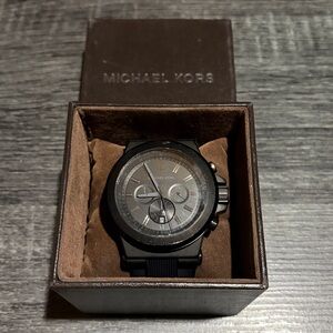 Michael Kors Black Chronograph Watch - MK8152
